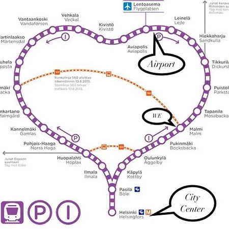 In Helsinki And Super Easy To Airport And City Center And A Private Free Parking Extérieur photo